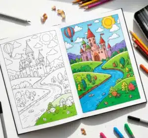Aesthetic Coloring Pages