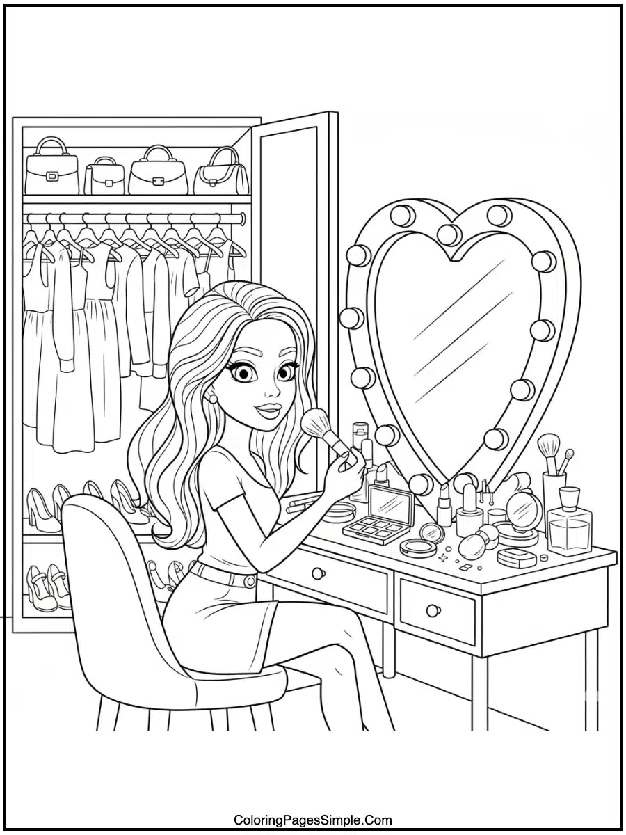 Makeup Influencer at Vanity