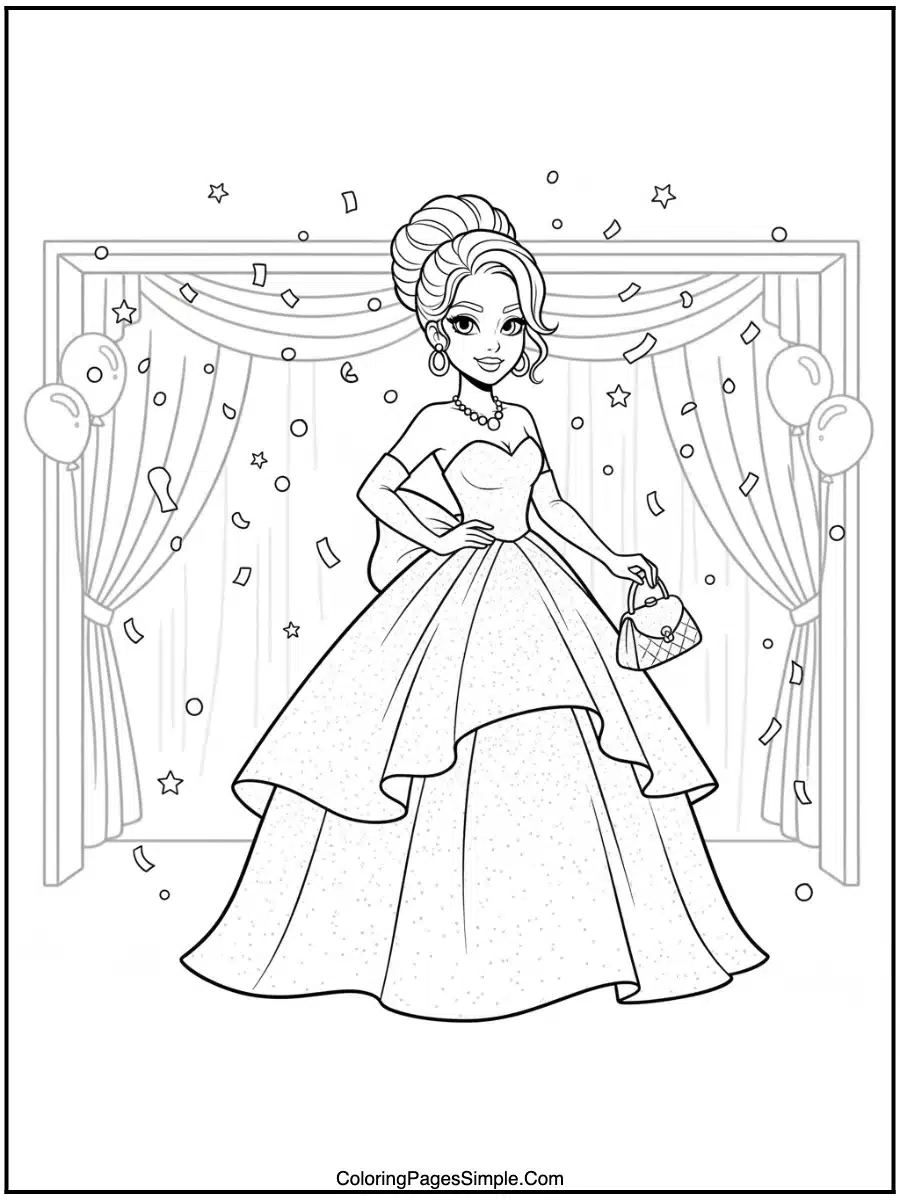 Minimalist Monochrome Muse