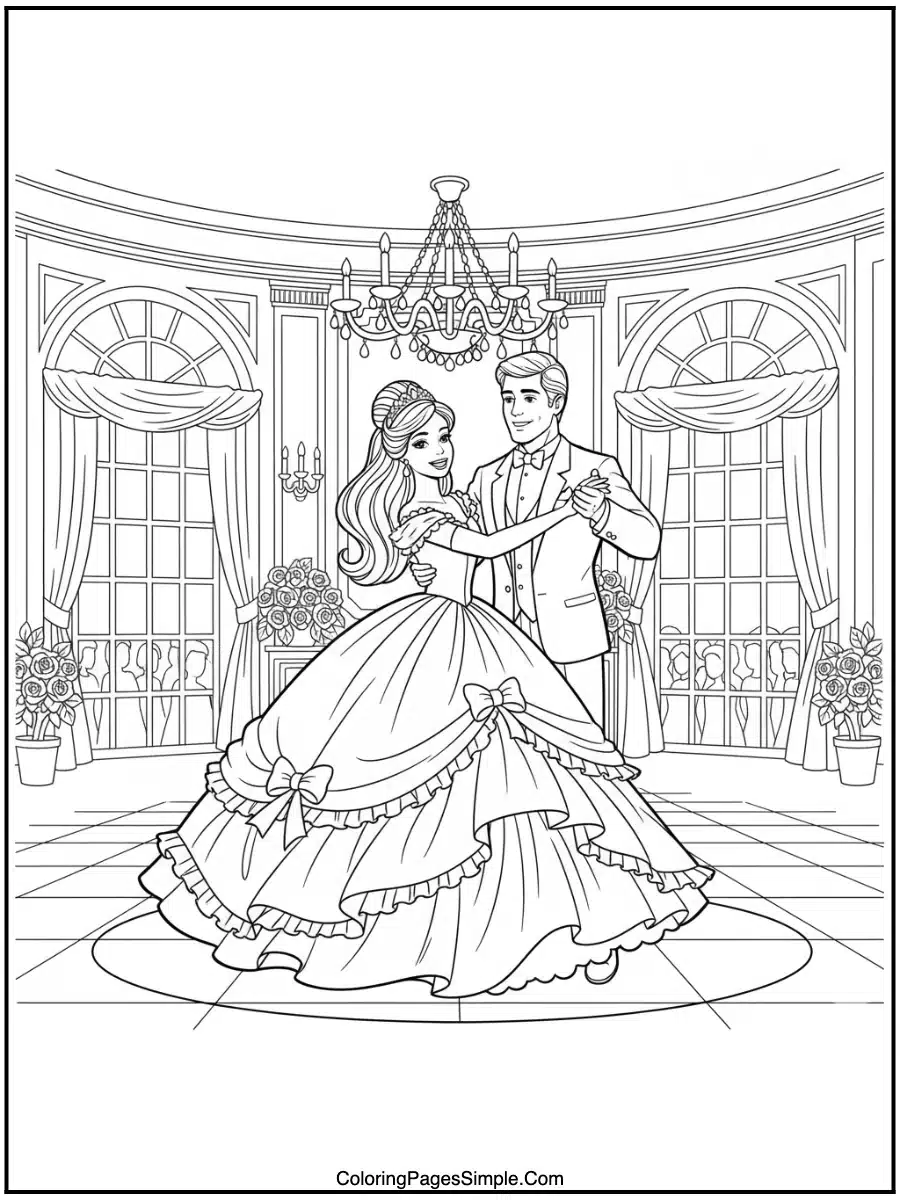 Ballroom Dance Barbie