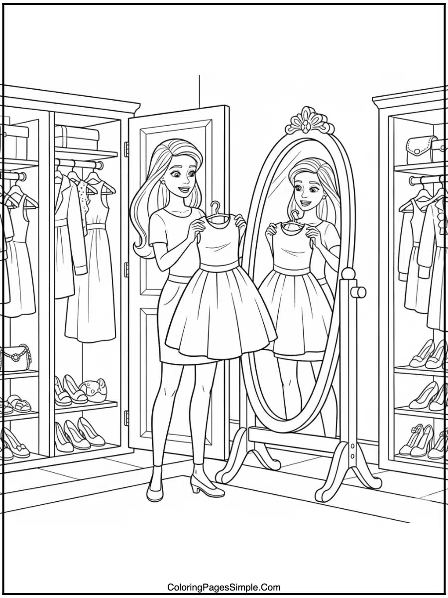 Barbie Fashion Mirror Fun
