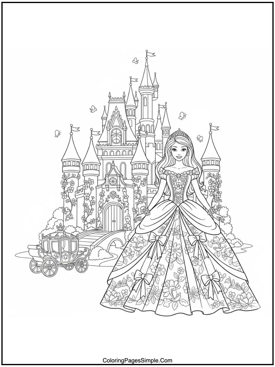 Barbie Princess and Castle