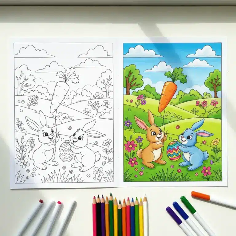 Bunny Coloring Pages