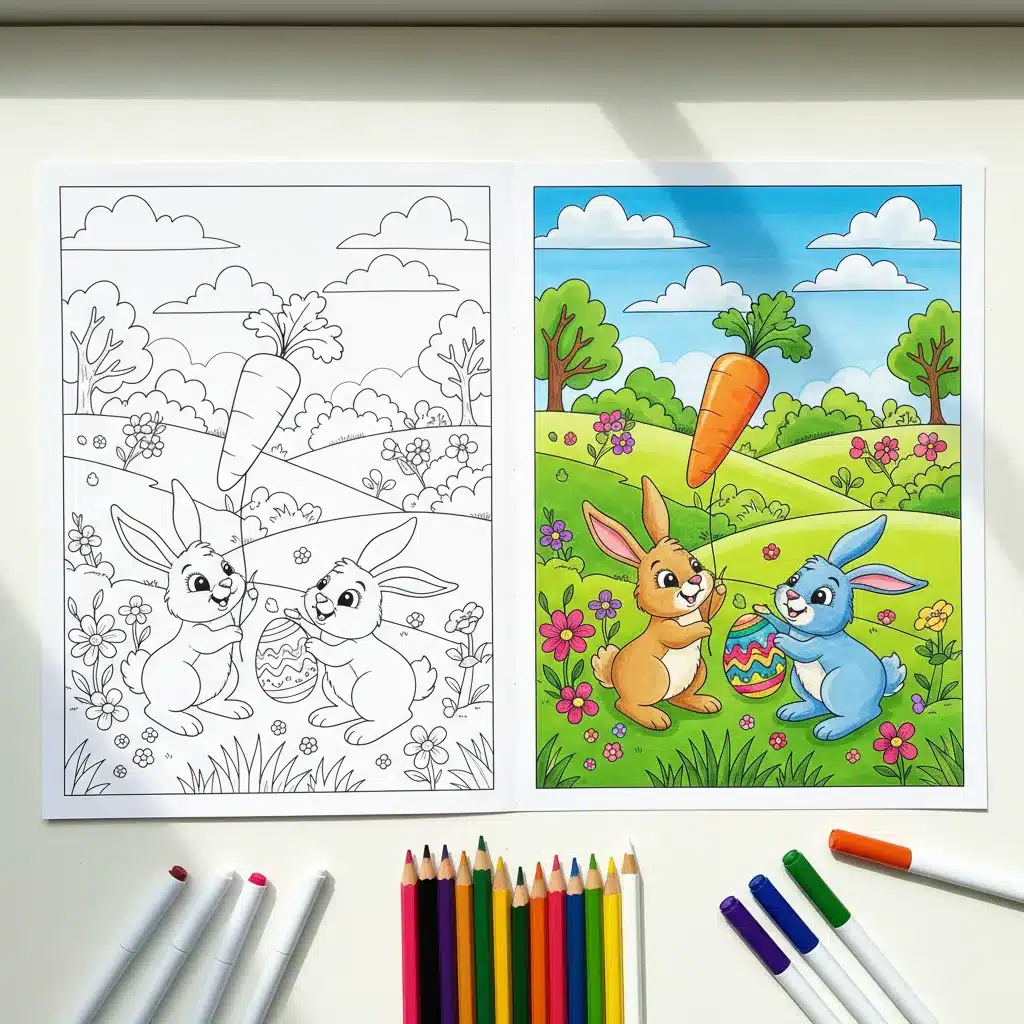 Bunny Coloring Pages