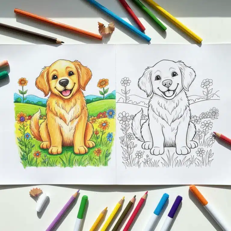 Dog Coloring Pages