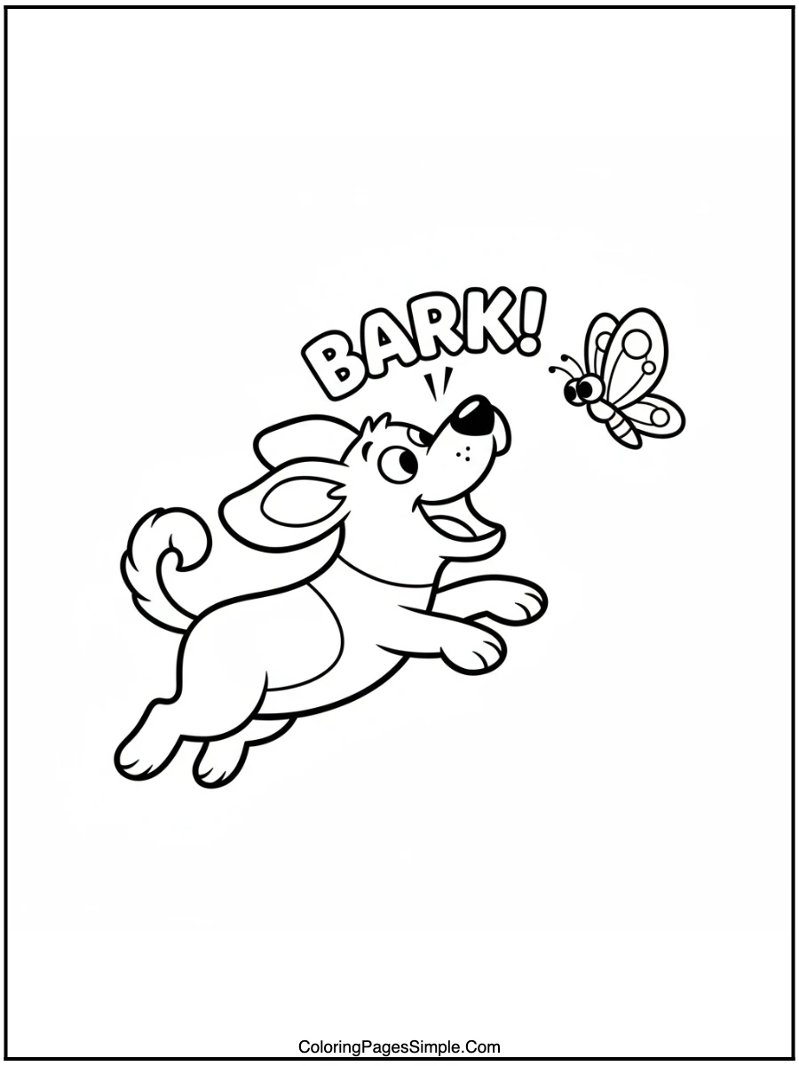 Barking at the Butterfly