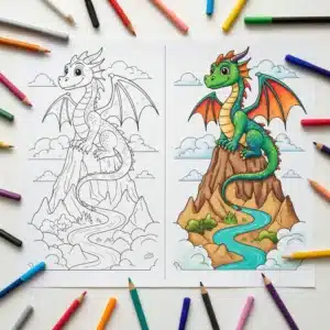 Dragon Coloring Pages