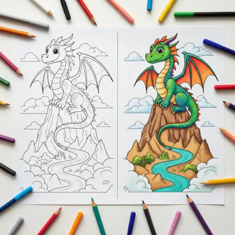 Dragon Coloring Pages