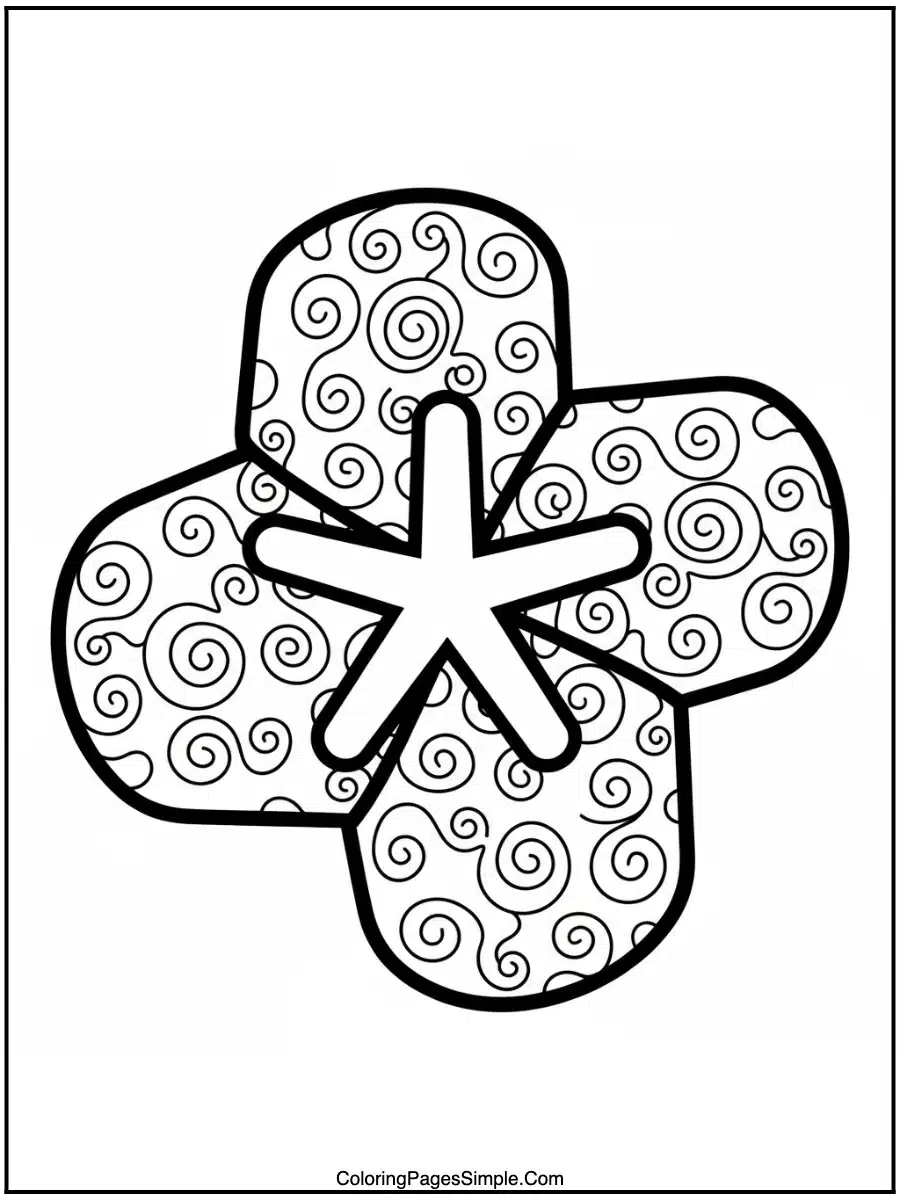 Snowflake Shimmer Swirl