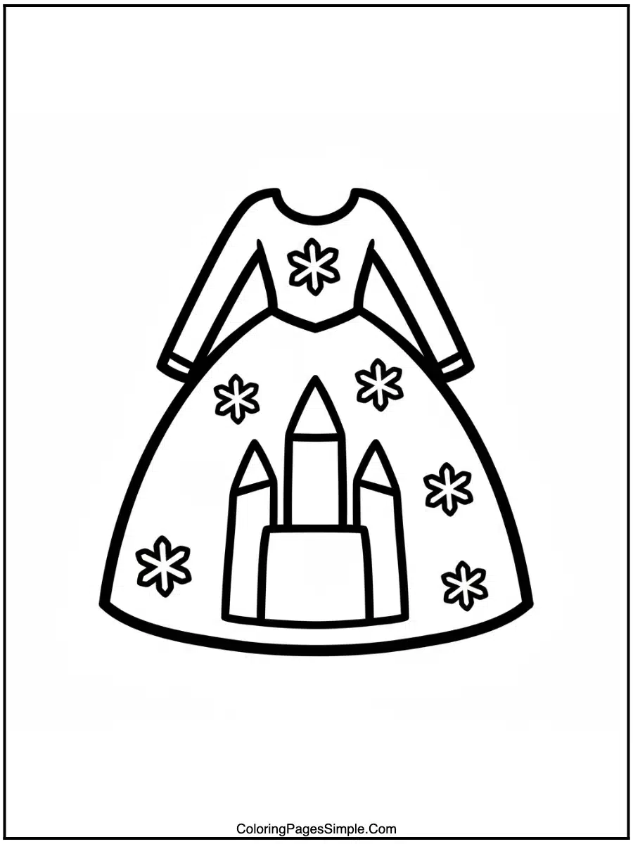 Ice Palace Glitter Gown