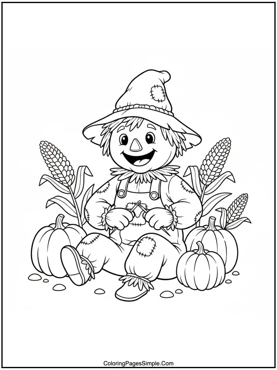 Smiling Scarecrow Stitch