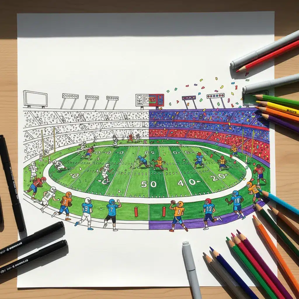 Football Coloring Pages