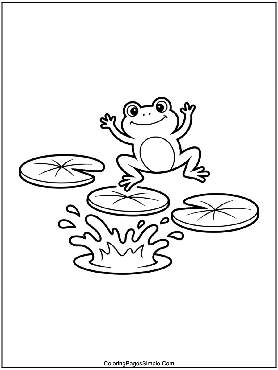 Lily Pad Leapfrog Splash