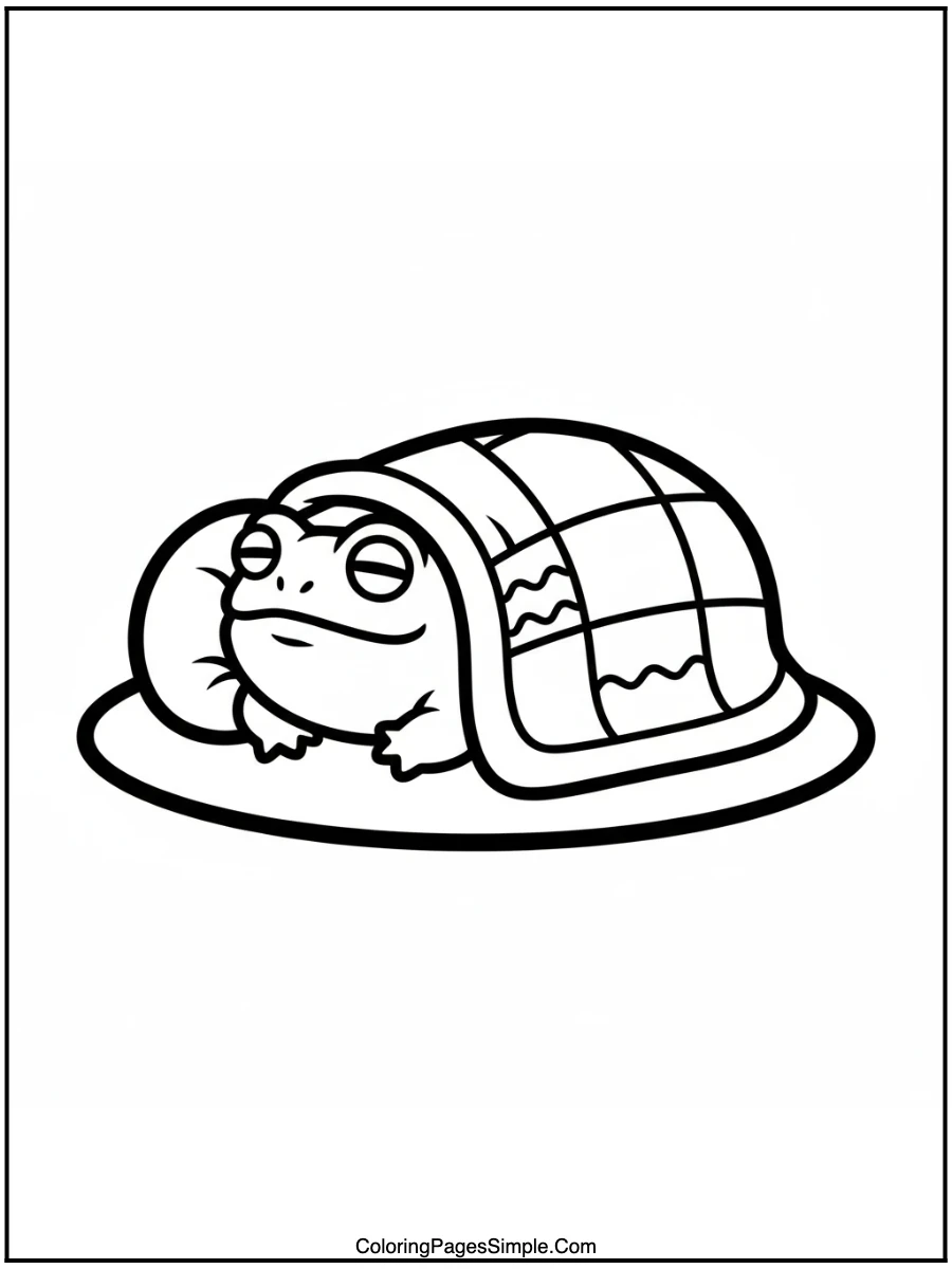 Toad's Bumpy Blanket Nap