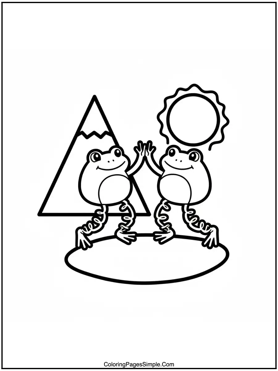 Springy Leg High Five