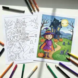 Halloween Coloring Pages