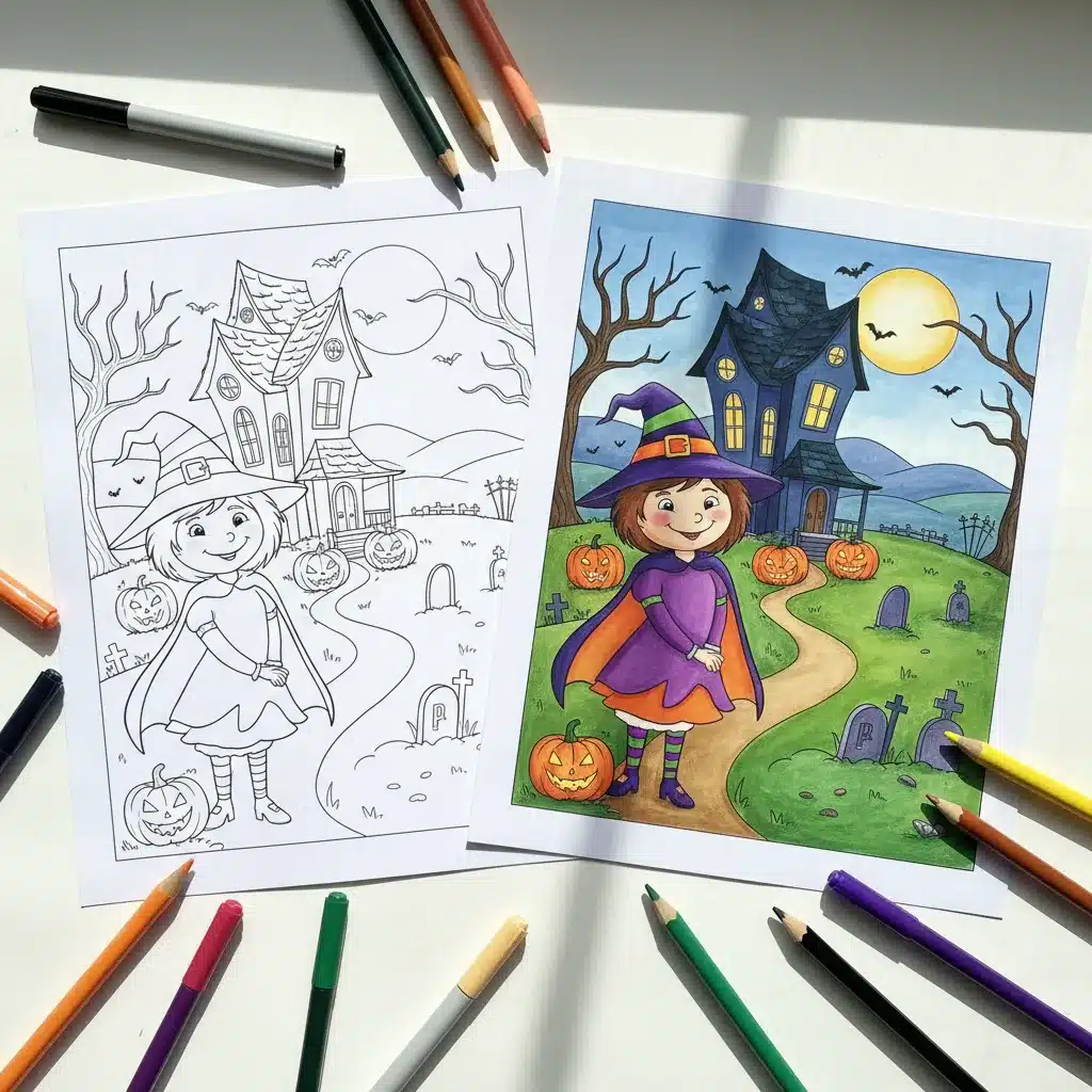 Halloween Coloring Pages