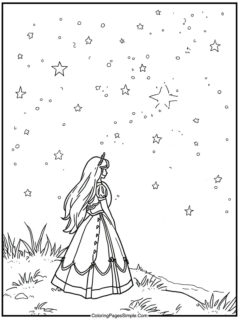  serene stargazing moment