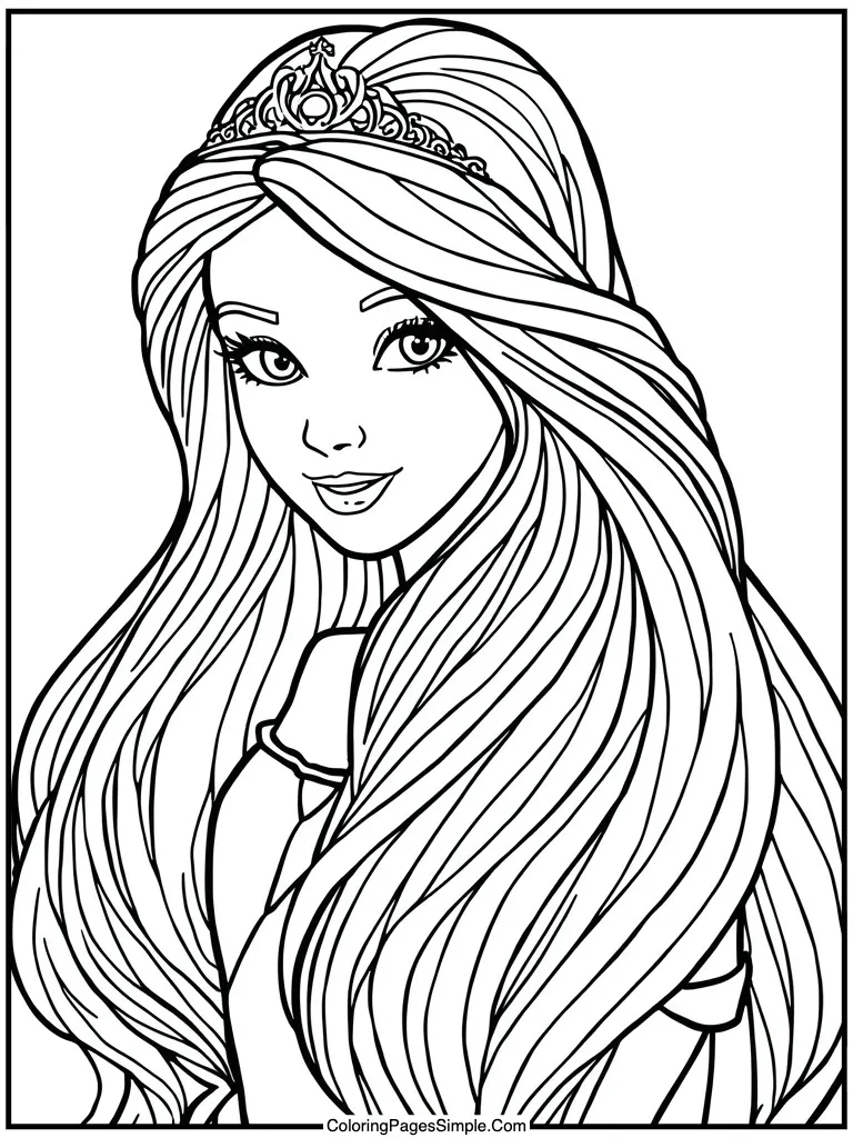  beautiful flowing hair