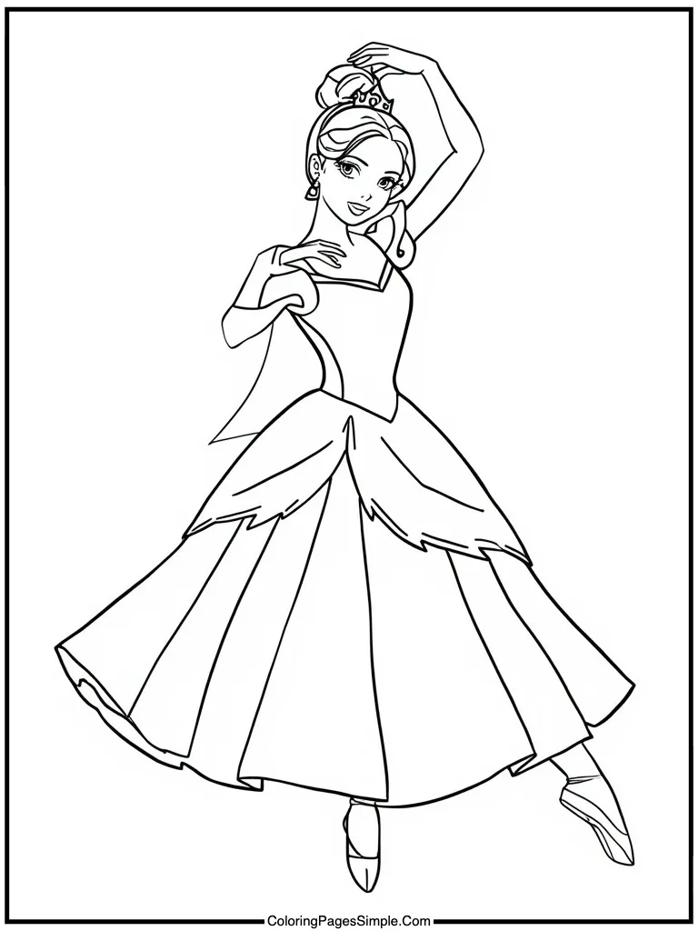  graceful dancing pose