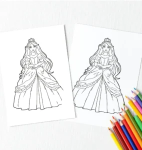 Princess Coloring Pages