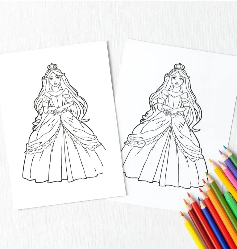 Princess Coloring Pages