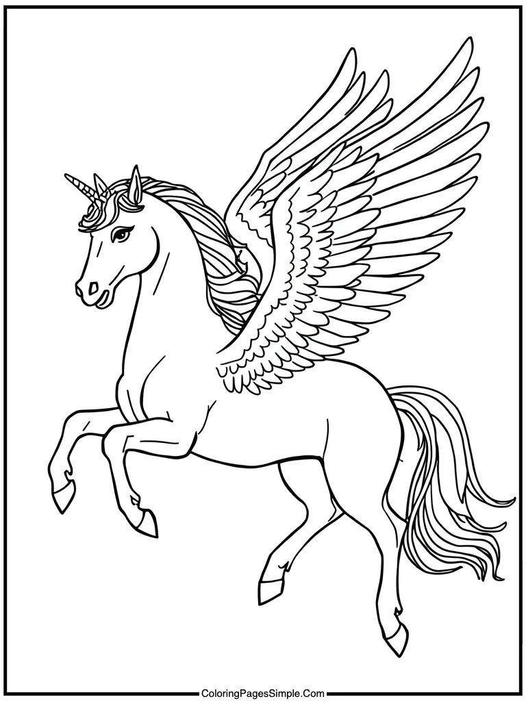  majestic Pegasus flight