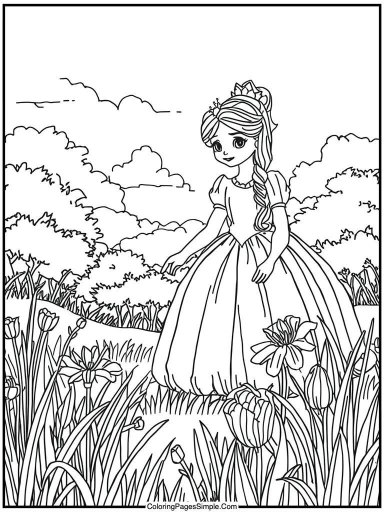  peaceful meadow scene