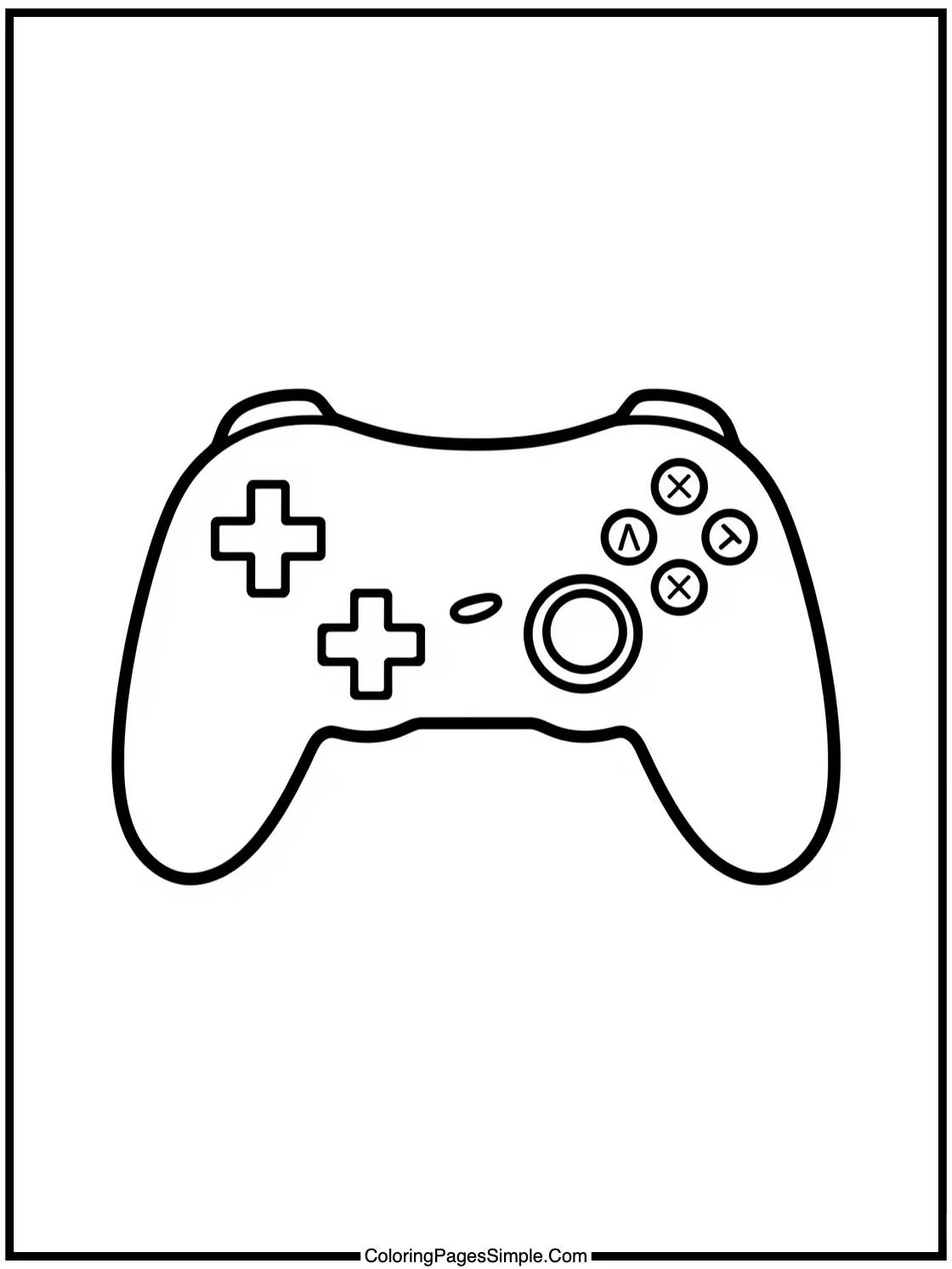 Tiny Happy Video Game Controller Smiling.